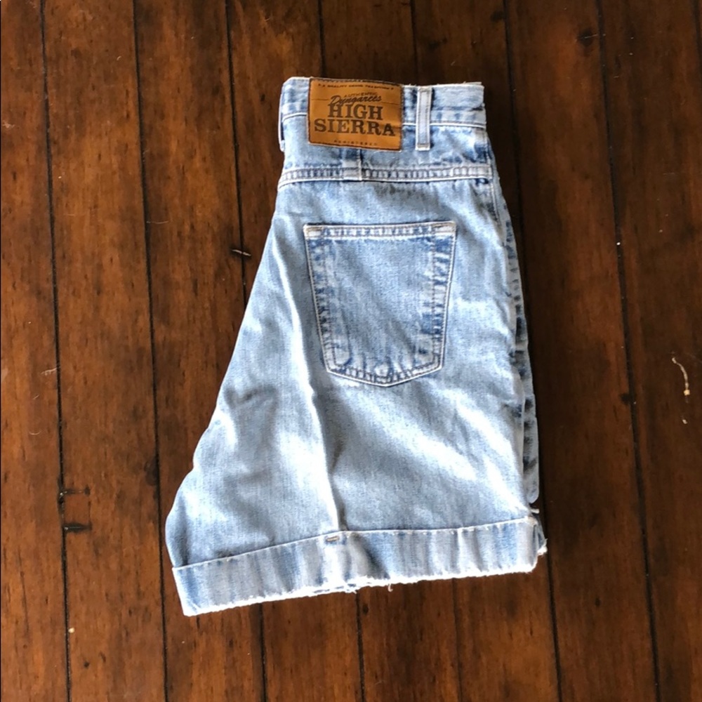 🌿 Vintage Denim Shorts by High Sierra